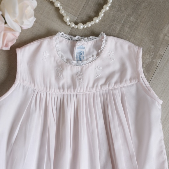 Feltman Brothers RARE Vintage Pink Romper Bubble Girls size Newborn NWT - Picture 3 of 5